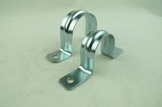 Оцинкованная стальная EMT-проводниковая лента/простая седловая лента с двумя отверстиями/цинкованные EMT-проводниковые фитинги