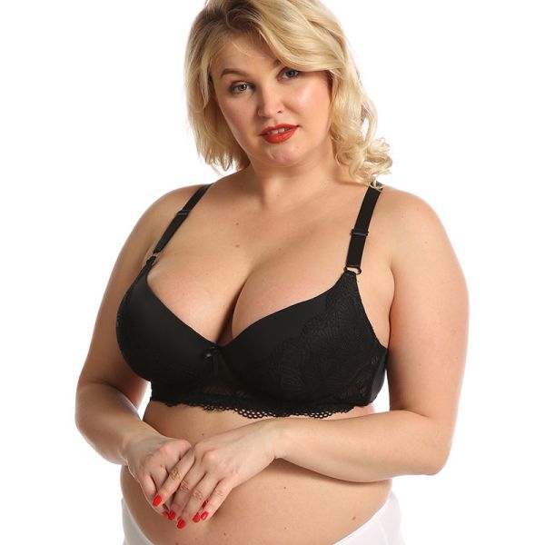E Cup New Arrival Plus Size 40-50E Women Lace Bra Beautiful Back Comfortable Bra Women Plus Size