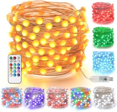 50 LED USB String Lights 5m Length IP65 DC 5V For Festival Decoration