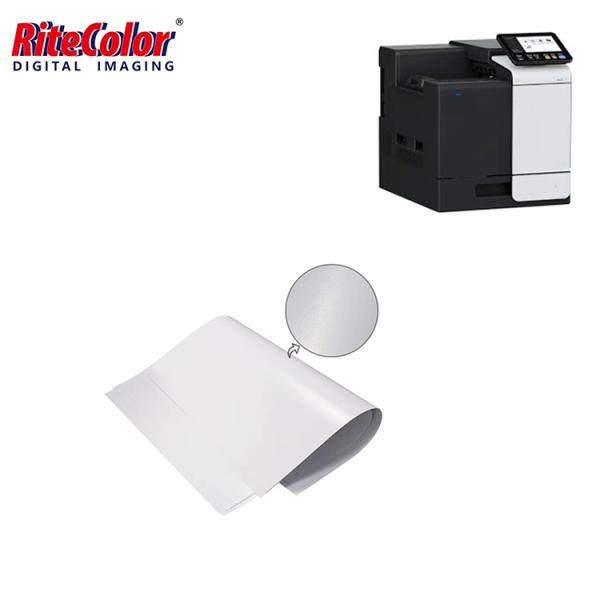 Papel digital de prensa Luster de 205 g/m² para impresoras Konica Minolta