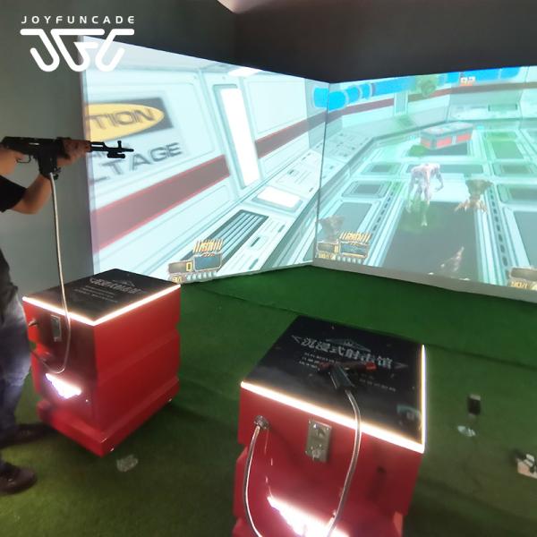 Simulador de tiro arcade con controlador de pistola de precisión de 2 mm