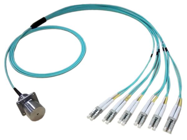 Outdoor ODC Fiber Connector Plug And Socket Plastic Fiber Connector OM4