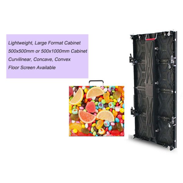 P3.91 Indoor Rental LED Display Event Stage High Definition Screen 1920-3840Hz