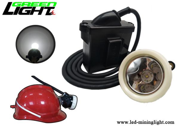 ABS Material Rechargeable LED Headlamp 10000lux Brightness 16 Hours Lighting Time