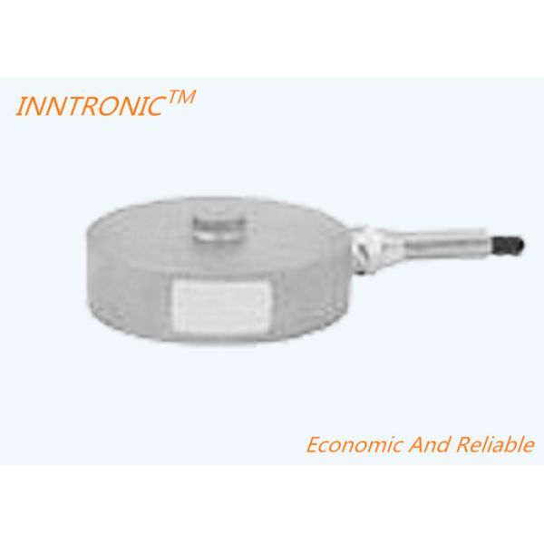 Disk Load Cell IN-616A 20t IP 66 Alloy steel round weight force sensor for Silo batching scale 2mv/v
