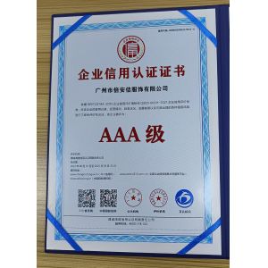 Guangzhou Beianji Clothing Co., Ltd. Certificaciones