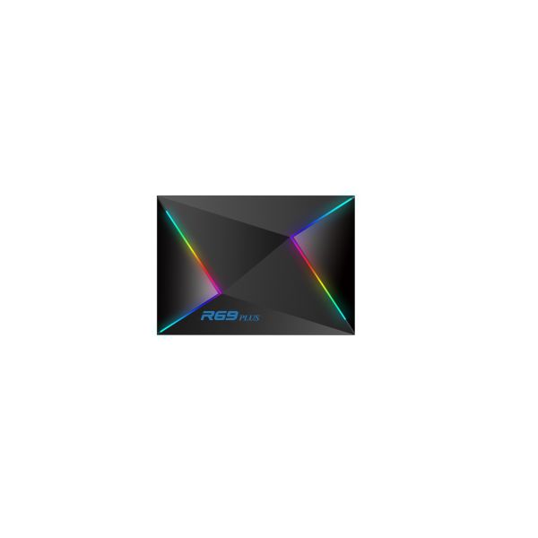Android TV Box R69 Plus 4K UHD Smart Box for Movie Streaming and Live TV, Supports Popular Streaming Applications, H.265 HD Media Player with Remote
