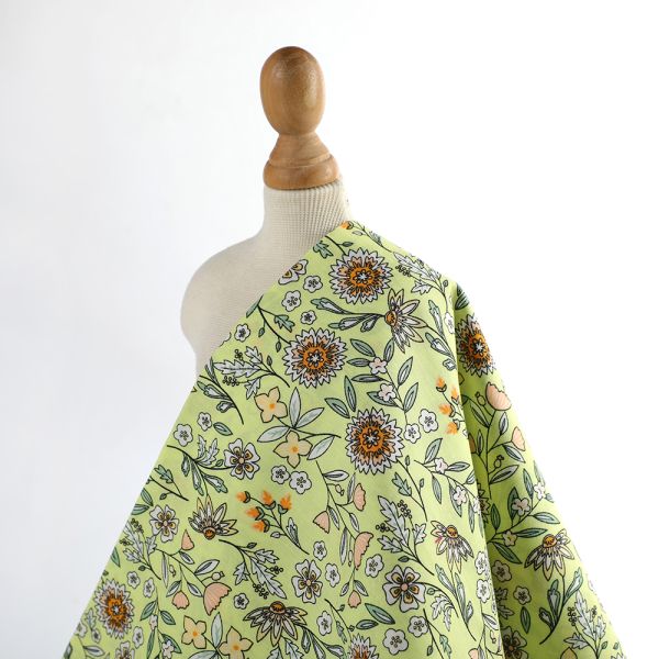 Tana Custom Print 100% Cotton Lawn Fabric High Quality Organic Woven Liberty London Prints for Dresses for Boys and Girls