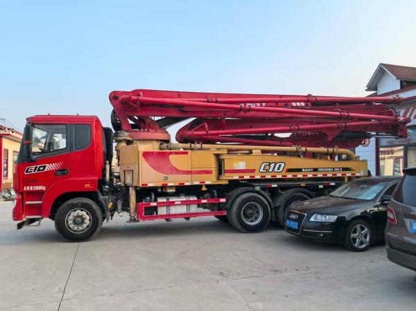Camión bomba de hormigón con pluma SANY 43m de 2020 en venta - Alto rendimiento, alta fiabilidad