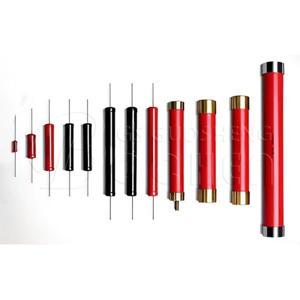 RI80 High Voltage Dahongpao Glass Glazed Film Resistance 1W2W3W5W Non Inductive Resistors