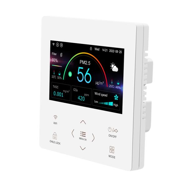 Fresh Air Smart HVAC Controller RS485 Integration Demand Controlled Ventilation Controller