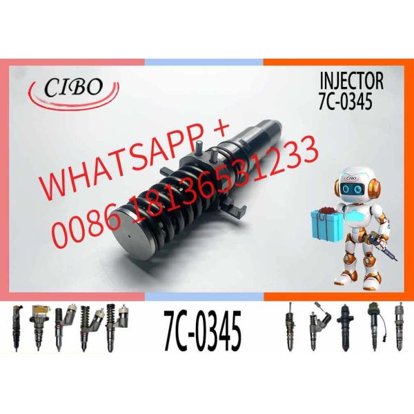 For  Engine 3500A Series Compatible Diesel Common Rail Diesel Fuel Injector 7C-0345 7C0345 Injection Valves