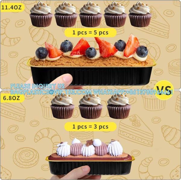 Loaf Pans With Lids Aluminum Foil Mini Cake Pans, Rectangle Baking Tins Containers For Brownie Muffin Bread