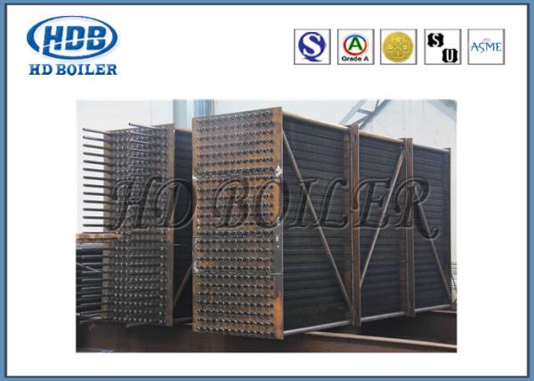 Steel Industrial Condensing Economizer For Gas Hot Water Boiler Energy Saving