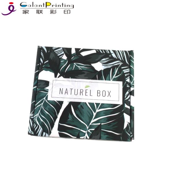 Film Lamination Corrugated Shipping Boxes / Subscription Box Packaging