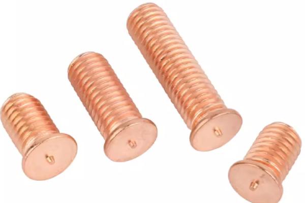 High-Quality M12 & M20 Brass-Plated Weld Stud Bolts with Nut and Washer T1 T2 T3 for Durable Metal