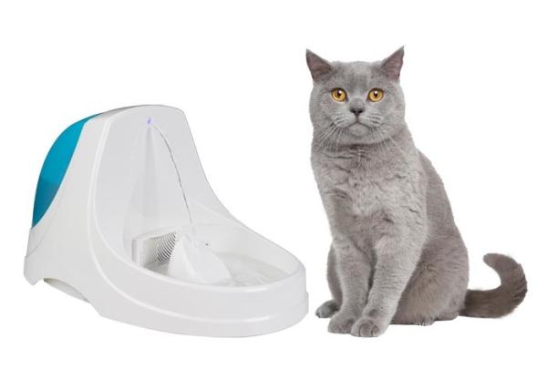 50Hz / 60Hz 3.6 Liter Electric Pet Water Fountain Highlight Mirror Resin ABS Material