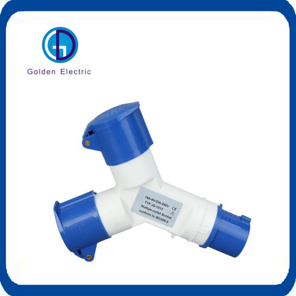 Tipo de interface do cabo CCC Certificação 2p E IP44 230V 2p 3p 16A 2/3 Way Industrial Plug