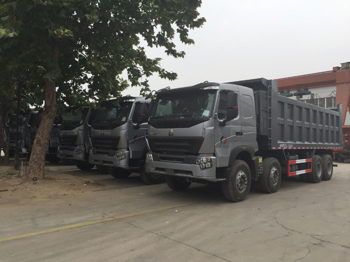 Тележка сброса SINOTRUK Tipper HOWO A7 31 тонна для конструкции ZZ3317N3567N1