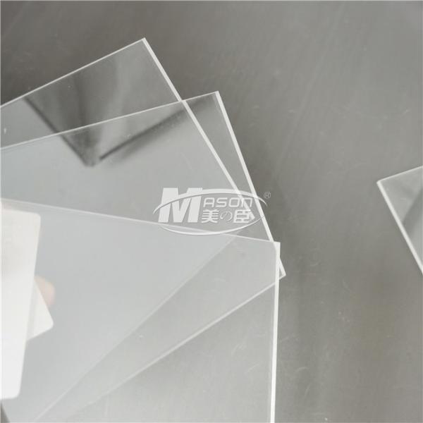 6mm Anti Scratch Fireproof Clear Flame Retardant Acrylic Glass Sheet