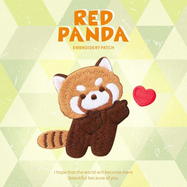 Custom Art Adorable Raccoon Cling Stickers Swap Designs Daily No Residue Iron-on/Sew-on Backing