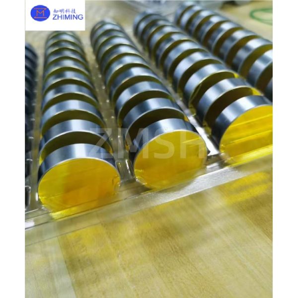 Si Gold Plated Silicon Wafers 2inch 4inch 6inch 8inch Metal Coating Materials Au