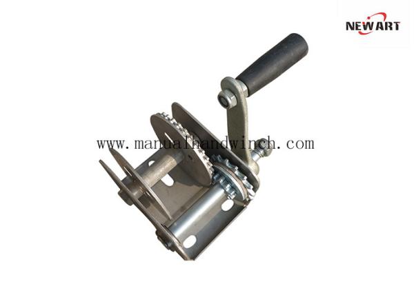 1800 Lbs Professional Manual Hand Winch Stainless Steel Brake Hand Winch Marine Grade