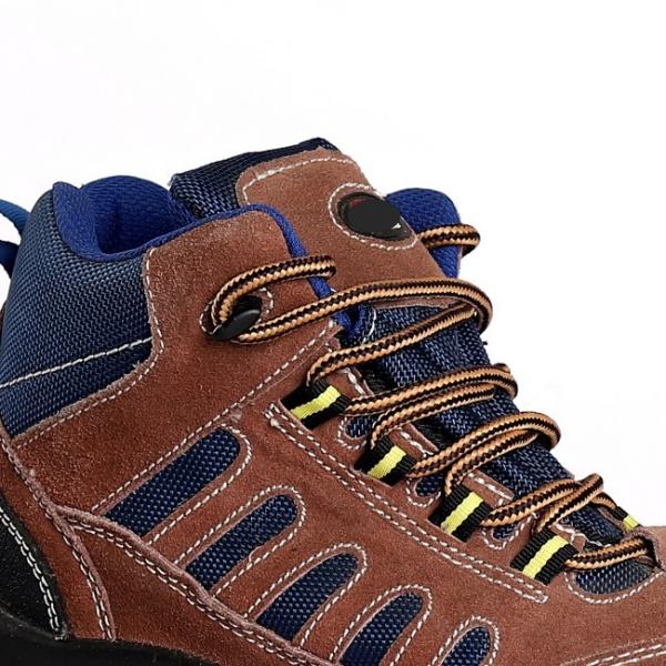 Comfortable EVA Insole Steel Toe Safety Boots PU Outsole for Oil and Gas Industry Work Shoes