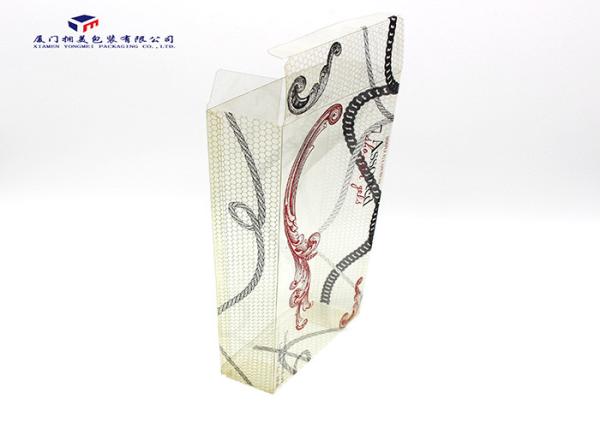 0.3mm Rigid PET Material Custom Printed Plastic Boxes For Gifts 31cmX5cmX14.5cm