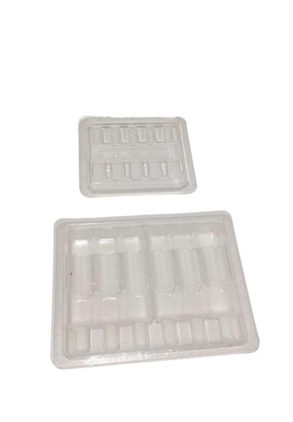 1ml PVC/PS/APET clear Pill Bottle Inner Base Blister Tray Medicine Packaging Box