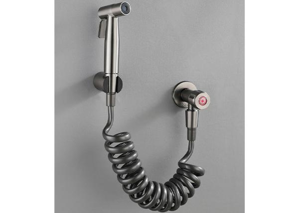 Pulverizador Handheld Kit Bathroom Wall Mounted Brushed do bidê do toalete do projeto novo