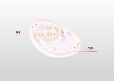 OEM 2 Shot Overmolding Double Color Injection Molding TPE+ABS Material