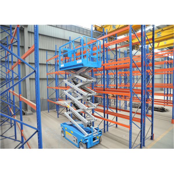 Straight Aerial Tilting Heavy Duty Scissor Lift Dimensional Stable Outdoor Applied