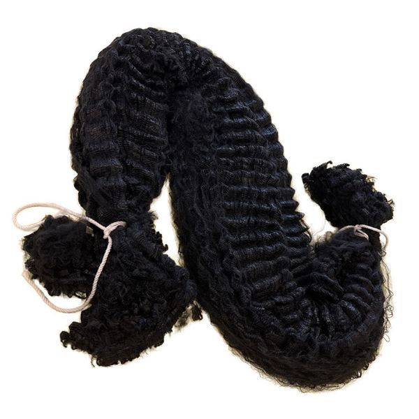 Spunlace 1.5D Black Virgin Polyester Fiber Tow Uncutted With OEKO-TEX 100 Standard