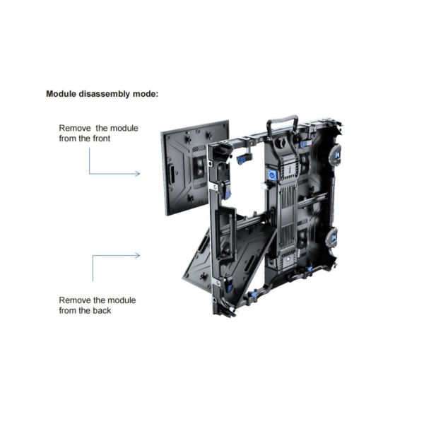 Seamless Splicing 3.91mm Pixel Pitch Outdoor LED Display for Rental Screens 560g