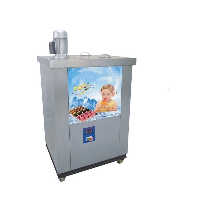 Ce Approved Stainless Steel 2 Mold Commercial Small-Scale Ice Popsicle Machine