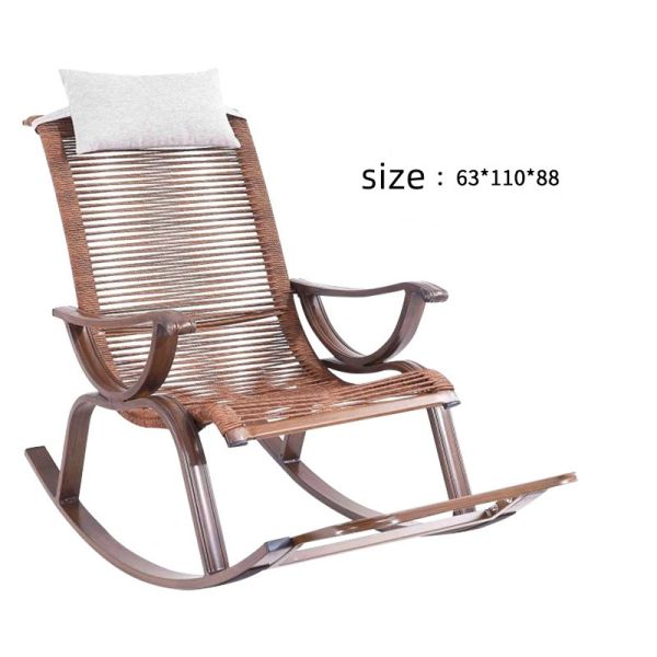 Modern Style Comfortable Outdoor Chaise Lounge Chair for Leisure Rattan Wicker Lazy Sofa