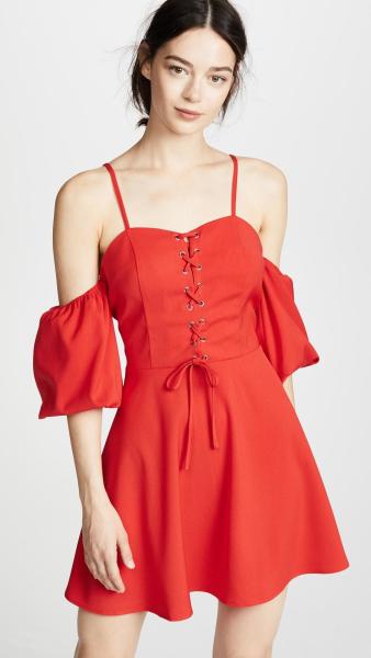 Vestido vermelho de Boho do verão da luva de sopro da roupa de 2018 mulheres mini para mulheres