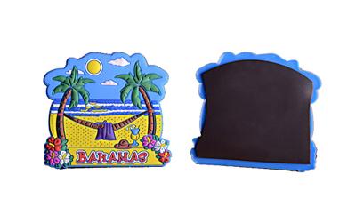 Travel Souvenir PVC Soft Fridge Magnets PMS Colors Printing Promotional Items