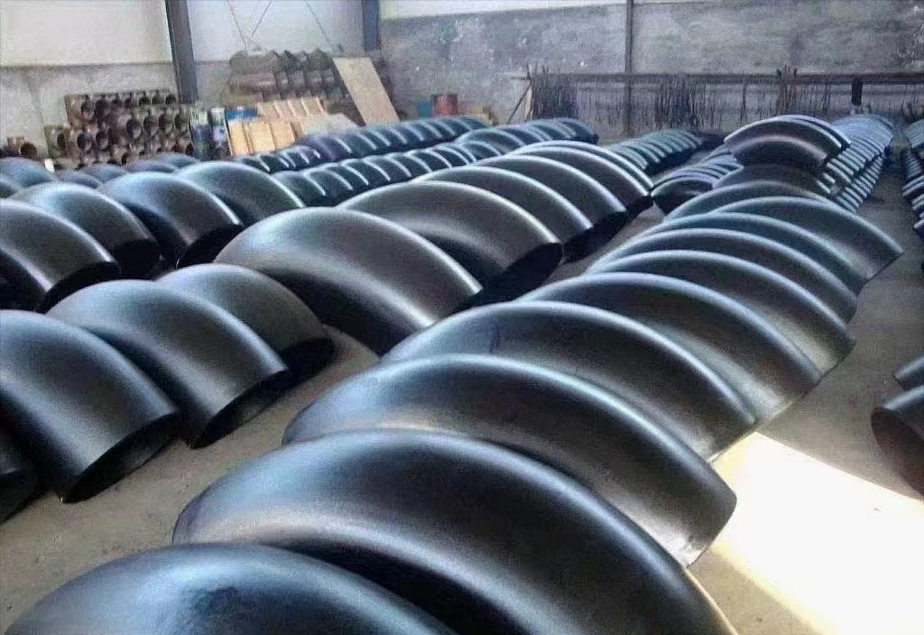 Сварка гнезда радиуса локтя 1.5d углерода 630*10 стальная длинная 45 градусов