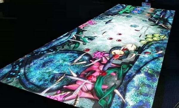 52×52 dots 3840Hz Colorful Led Dance Floor Rental P4.81mm High Refresh