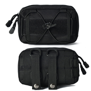 Universal Tactical Seat ​Back Organizer Vehicle Molle Panel Organizer Storage Bag With Detachable Molle Pouch