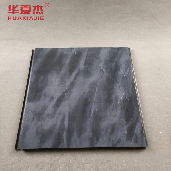 Marble Black PVC Wall Panel Decorative Printing PVC Wall Panel For Office Or Hotel