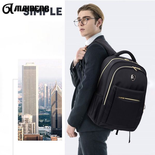 Multi - Functional Metal Zipper Backpack For School , Travel , Sports