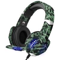 2Fones de ouvido de 2m com cabo para gamers Fones de ouvido com microfone para PC e Xbox