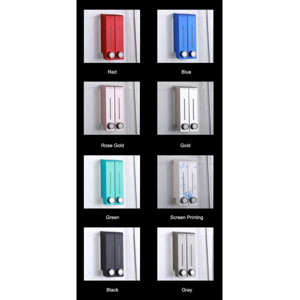 ABS Hand Pump Daily Household Items Hotel Wall Mount Liquid Soap Shampoo Dispenser