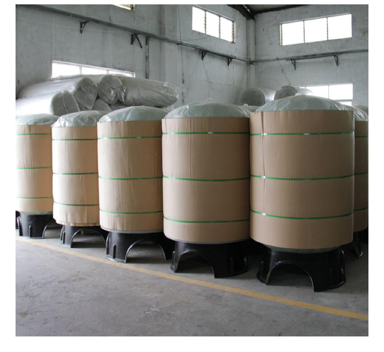 Голубой фильтрационный чан сосуда под давлением сопротивления FRP алкалиа