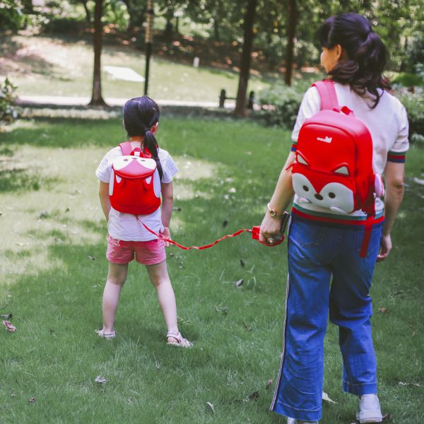 2018 new style school bag of preschool child kids 3D Cartoon family backpack