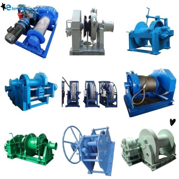 Marine Hydraulic Winch 1-100 Tons 10 Tons 20 Tons Hydraulic Winch for Boats