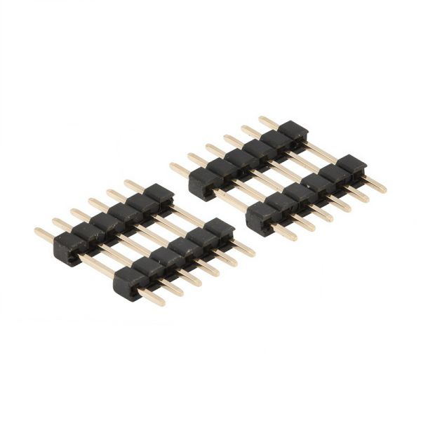 3.81mm Pitch Dual Plastic Pin Header, Ideal for Optoelectronics & Home Appliances